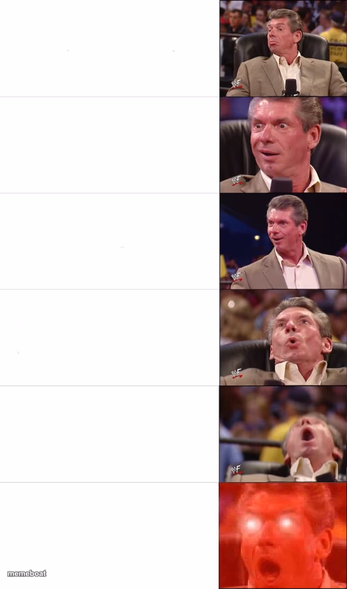 Vince Mcmahon Meme: 6 Levels - meme generator image preview