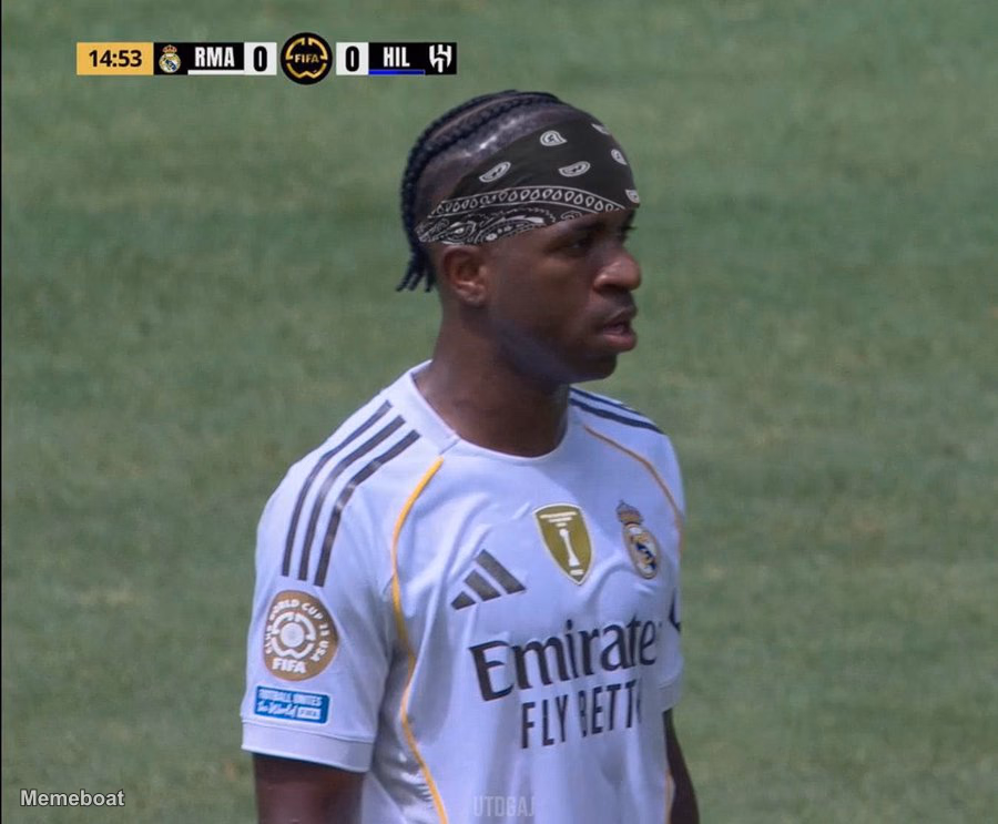 Vinicius Jr. Bandana - meme generator image preview