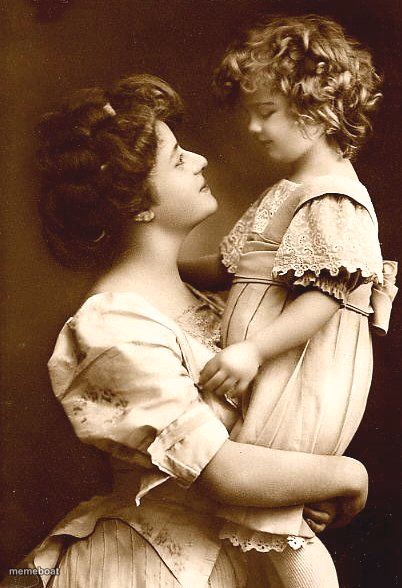 Vintage Mother & Child - meme generator image preview