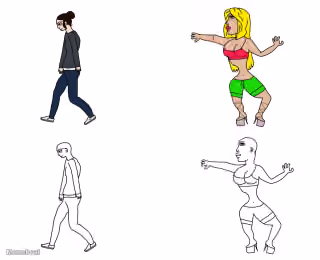 Virgin vs Chad Girl