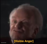 visible anger