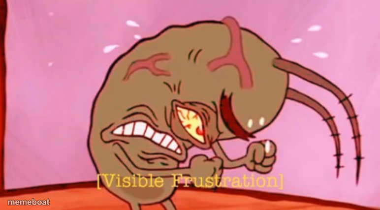Visible Frustration HD - meme generator image preview
