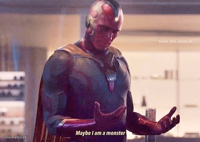 vision is a monster - meme generator image preview