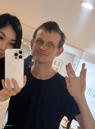 Vitalik Buterin Vulcan Salute