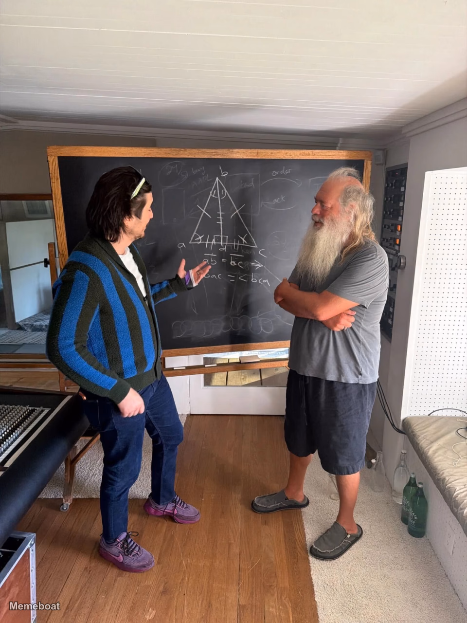 Vlad Tenev and Rick Rubin - meme generator image preview