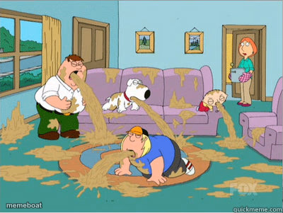 vomit family guy - meme generator image preview