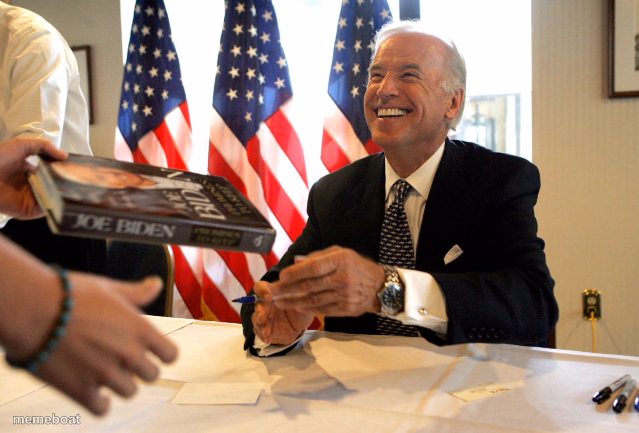 VOTING FOR CREEPY JOE? - meme generator image preview