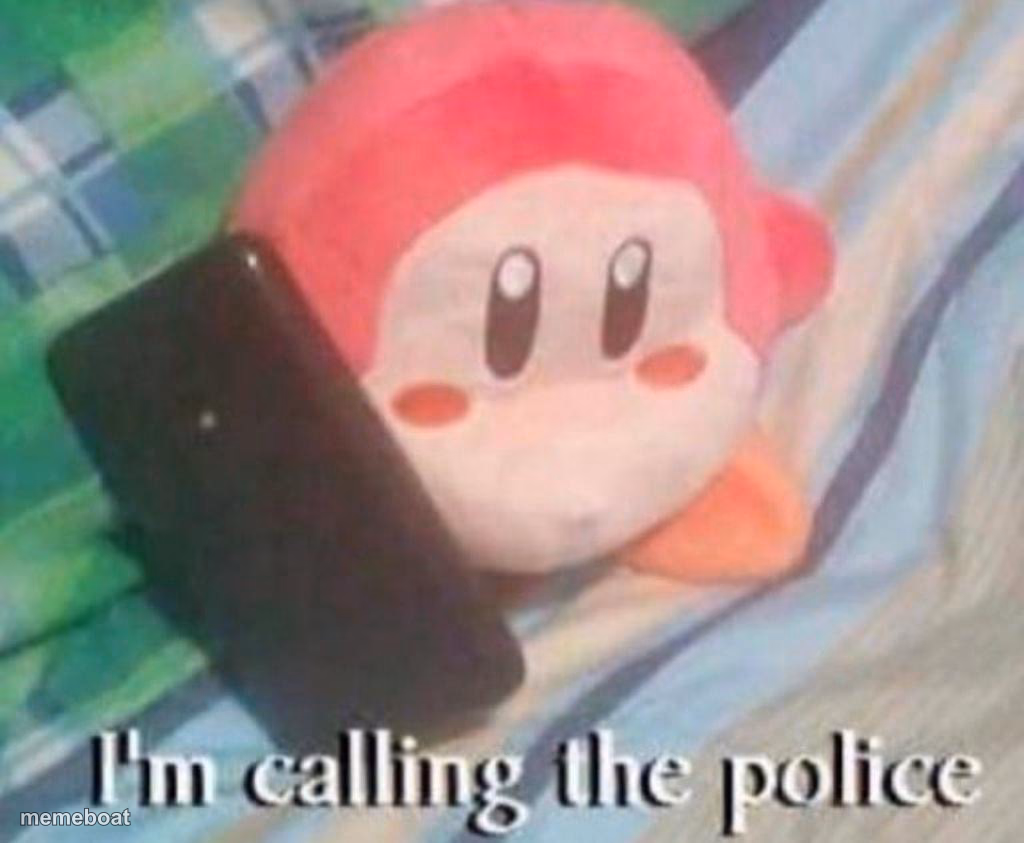 Waddle Dee Calls the Police - meme generator image preview