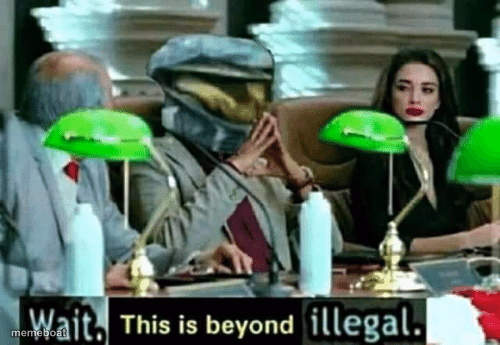 Wait, this is beyond illegal - meme generator image preview