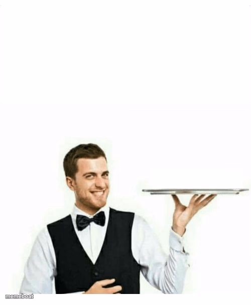 waiter - meme generator image preview