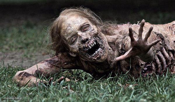 Walking Dead Zombie - meme generator image preview