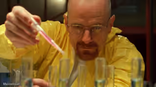 Walter White Experimenting - Breaking Bad