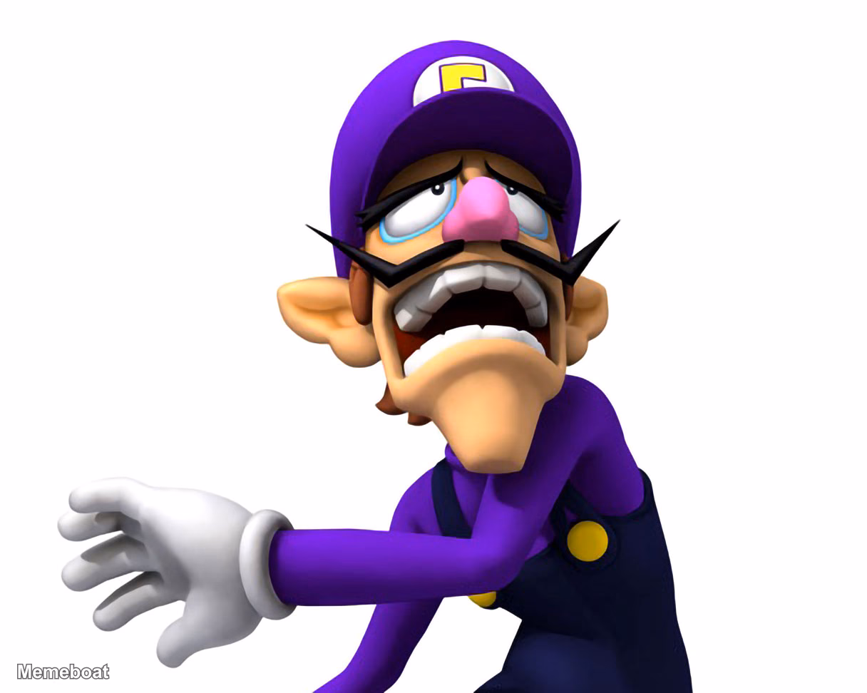 Waluigi Offended - meme generator image preview
