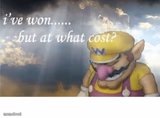 Wario sad