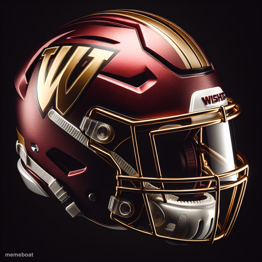Washington Commanders Helmet - meme generator image preview