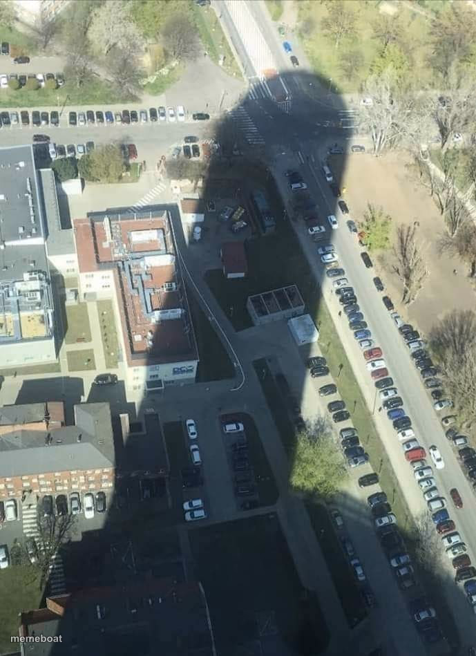 water tower shadow - meme generator image preview