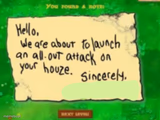 We are about to launch an all out attack