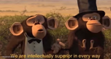 we are intellectually superior in every way
