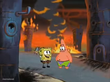 "We did it, Patrick! We saved the City!"