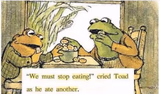 We must stop eating