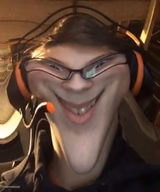Weird Smile with Filter