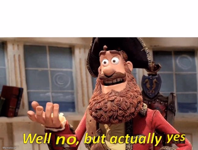 Well no, but actually yes - meme generator image preview