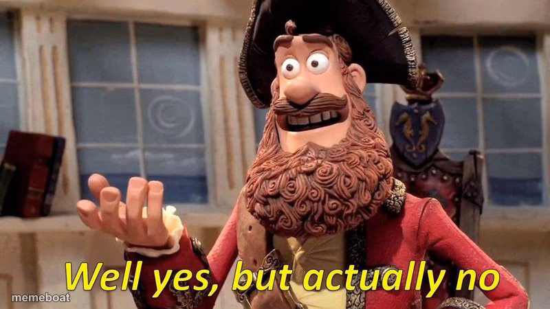 well yes but actually no - meme generator image preview