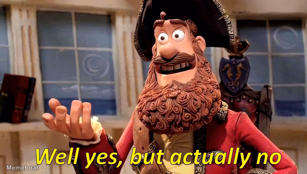 well yes but actually no - meme generator image preview