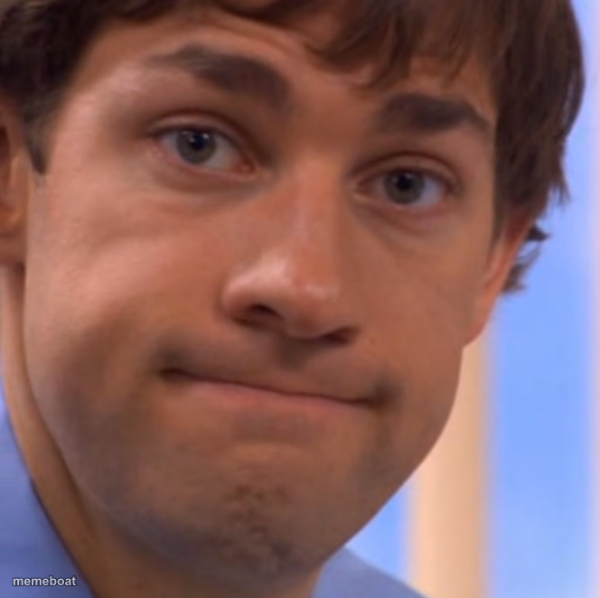 Welp Jim face - meme generator image preview