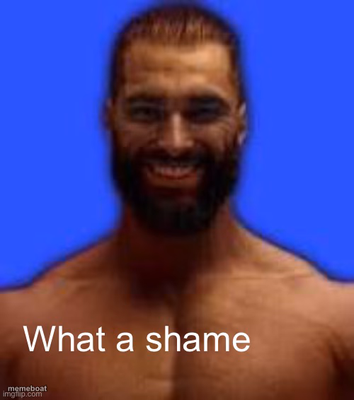 What a shame - meme generator image preview