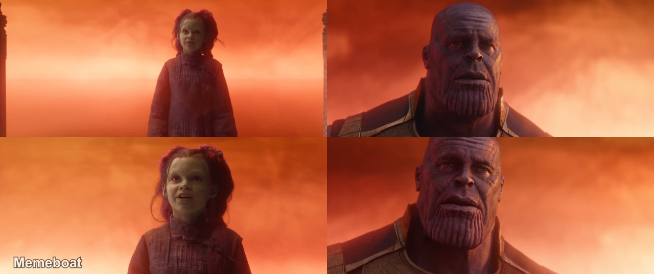 What Did It Cost Thanos - meme generator image preview