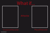 What if character attacks character/place