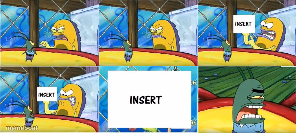 What? It's Just An Ordinary Krabby OH MY GOODNESS! - meme generator image preview