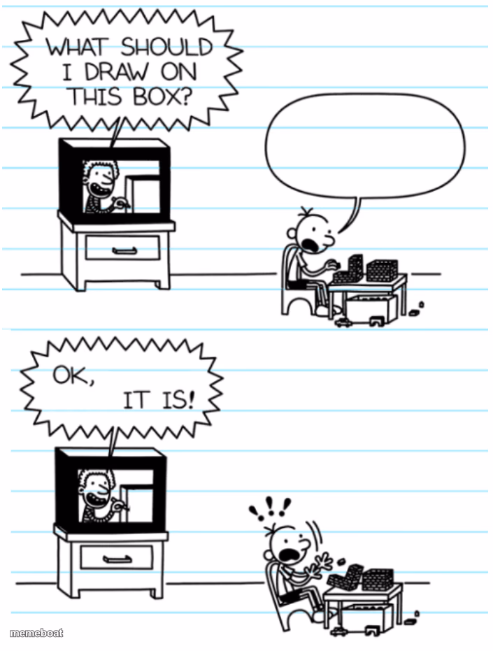 What should i draw on this box - meme generator image preview