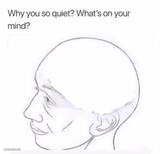 What's on your mind?