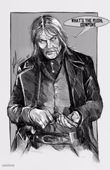 What's the rush, cowpoke