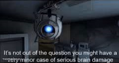 Wheatley Serious Braindamage - meme generator image preview