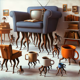 When everything I own grows legs and walks away.