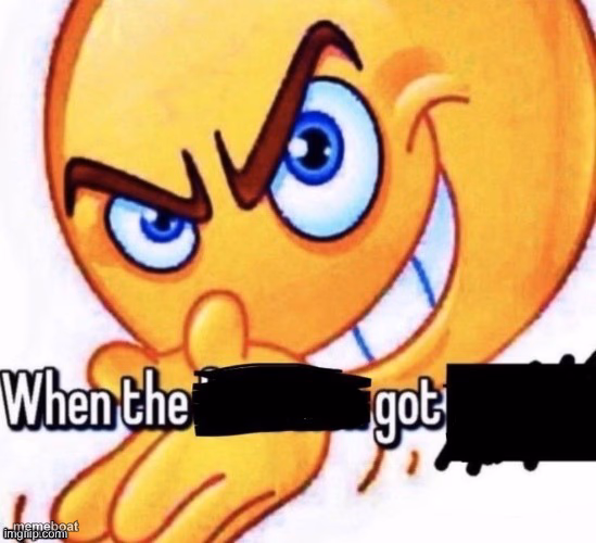 When the X got X - meme generator image preview