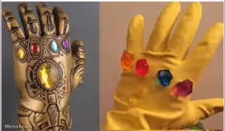 Real Vs Fake Infinity Gauntlet