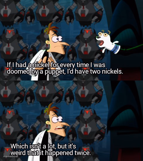 Which isn’t a lot, but it’s weird that it happened twice - meme generator image preview