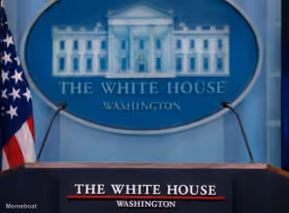 White House Press Briefing Room empty