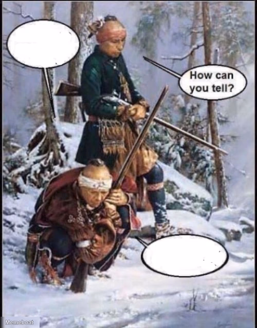 White Man Has Been Here - meme generator image preview