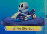 White shy guy