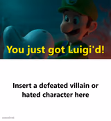 who just got Luigi'd!