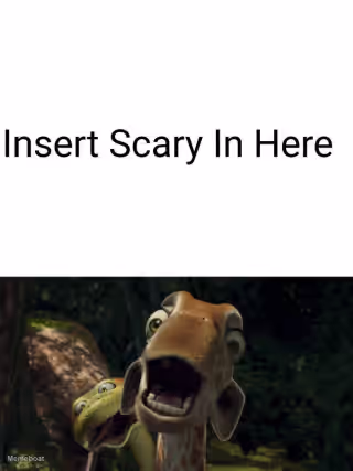 Ice Age Screaming Giraffes