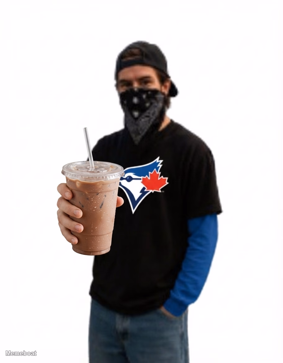 Wholesome Guy Offering Drink - meme generator image preview