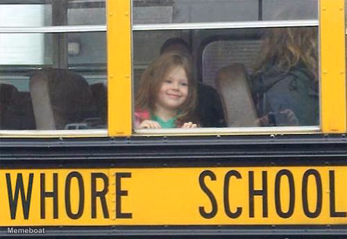 whore school - meme generator image preview