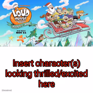 Loud House Christmas Sleigh