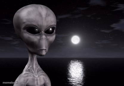 Why aliens won't Talk To Us - meme generator image preview
